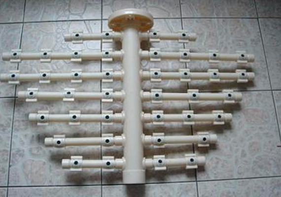 单孔膜曝气器